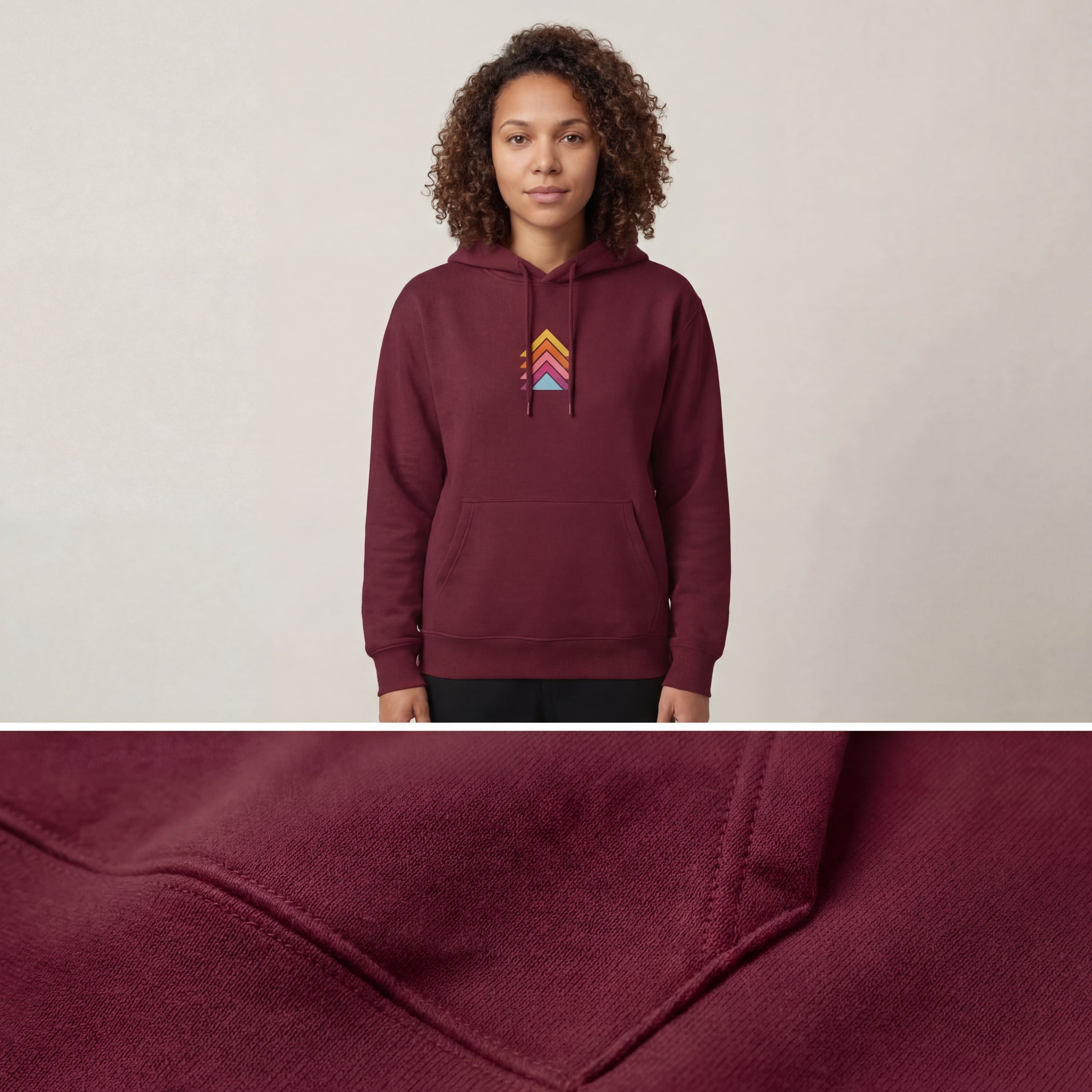 Sweat à capuche épais oversize
