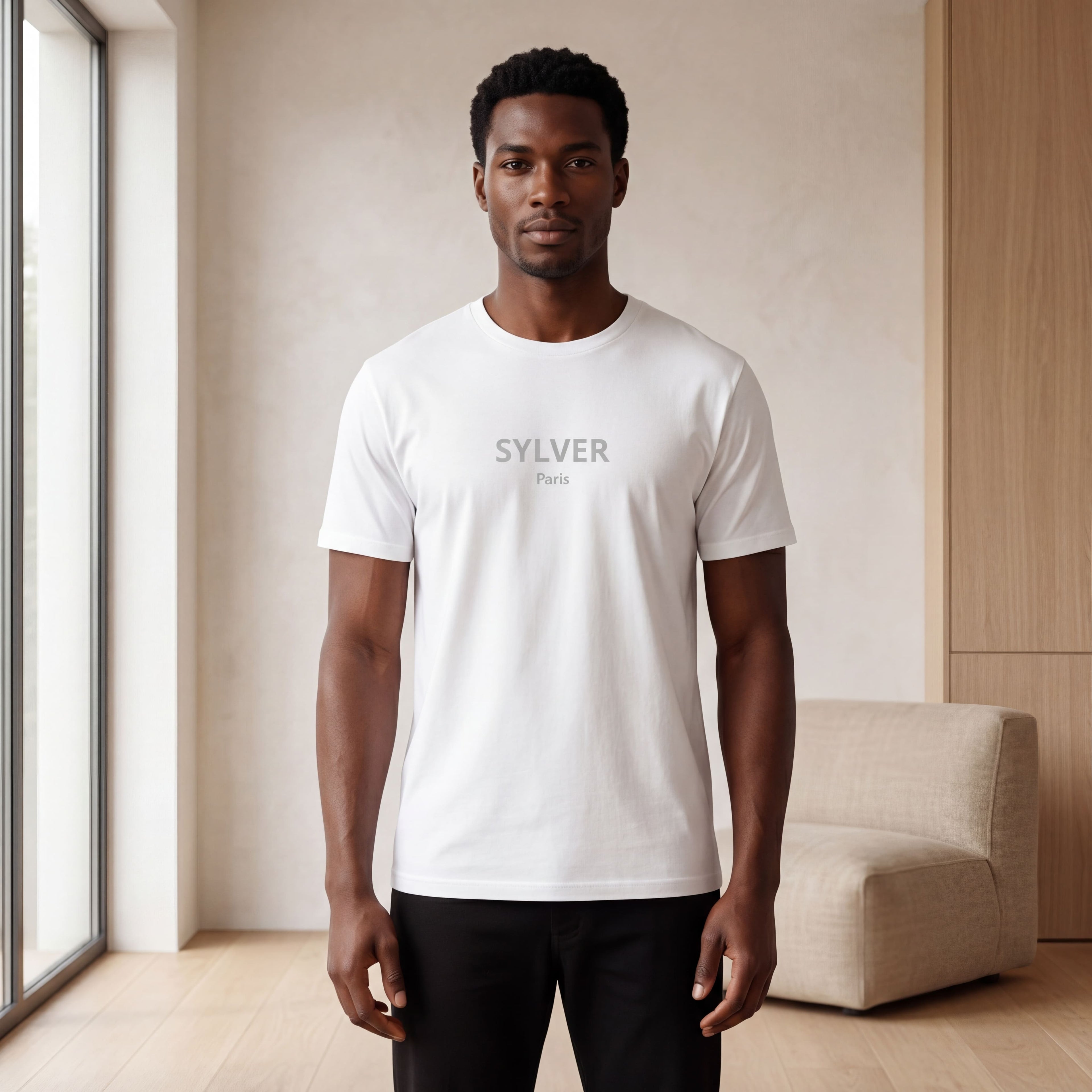 T-shirt unisexe en coton biologique