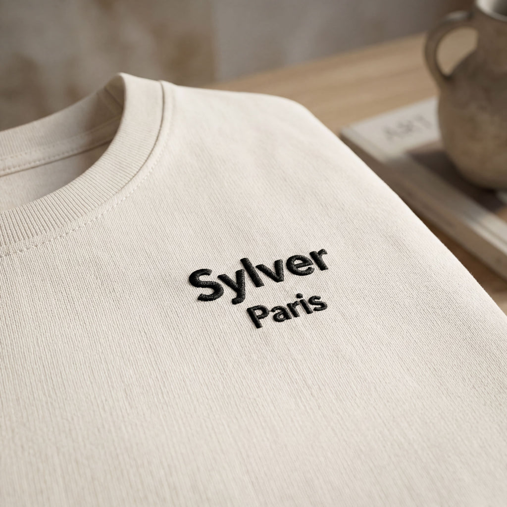 T-shirt Must Brodé I Coton bio