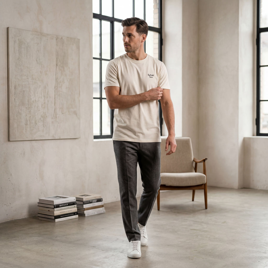 T-shirt Must Brodé I Coton bio